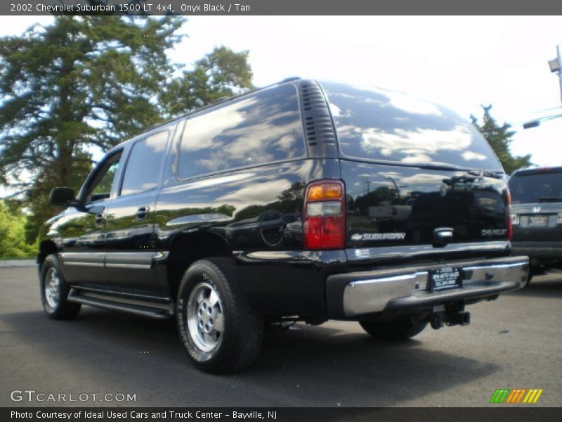 Onyx Black / Tan 2002 Chevrolet Suburban 1500 LT 4x4