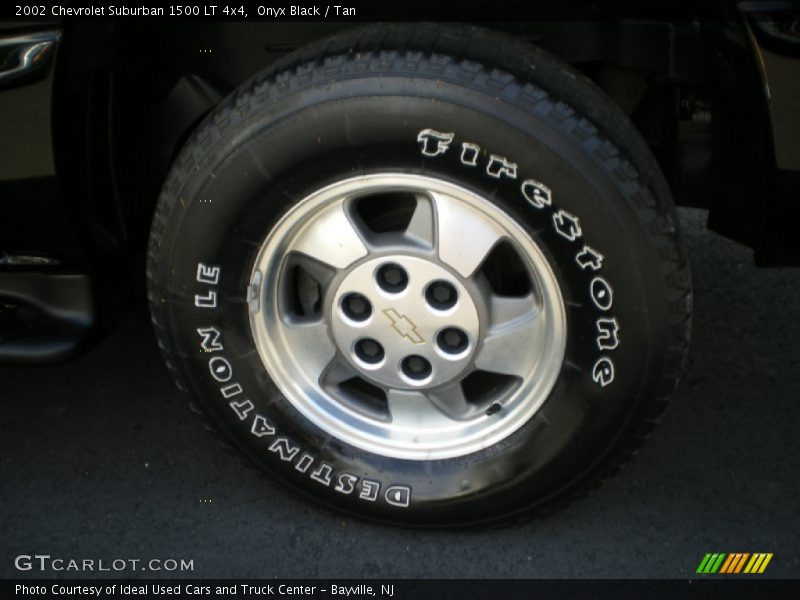 Onyx Black / Tan 2002 Chevrolet Suburban 1500 LT 4x4