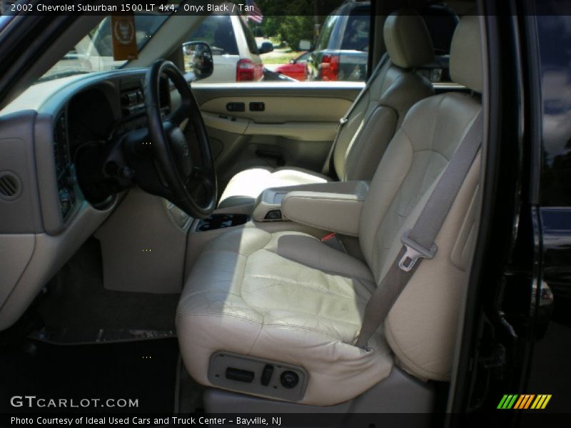 Onyx Black / Tan 2002 Chevrolet Suburban 1500 LT 4x4