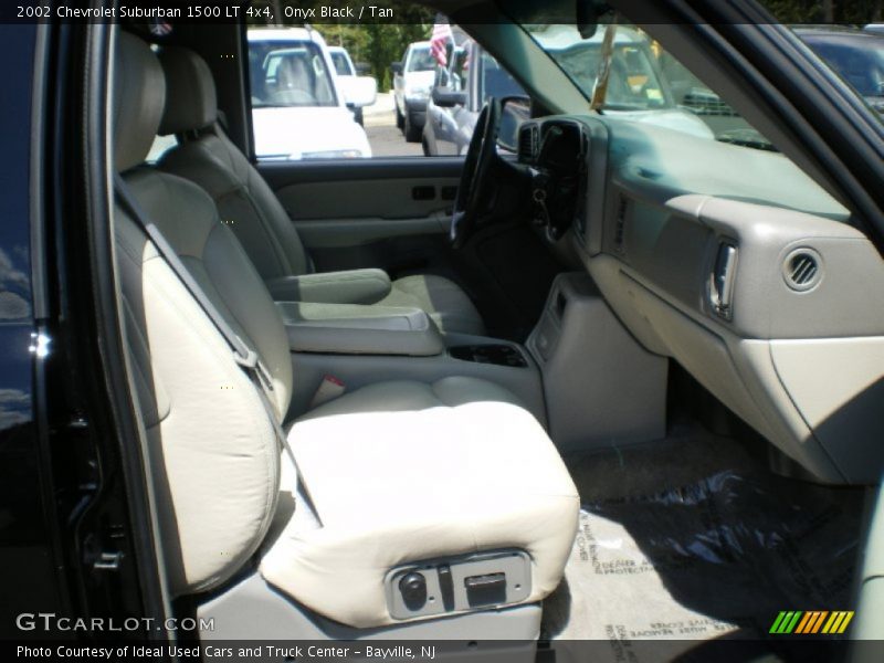 Onyx Black / Tan 2002 Chevrolet Suburban 1500 LT 4x4