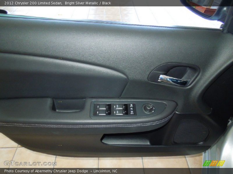 Bright Silver Metallic / Black 2012 Chrysler 200 Limited Sedan