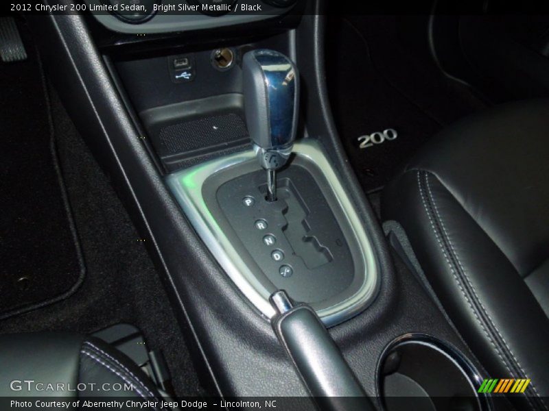 Bright Silver Metallic / Black 2012 Chrysler 200 Limited Sedan
