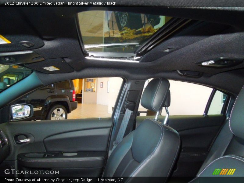 Bright Silver Metallic / Black 2012 Chrysler 200 Limited Sedan
