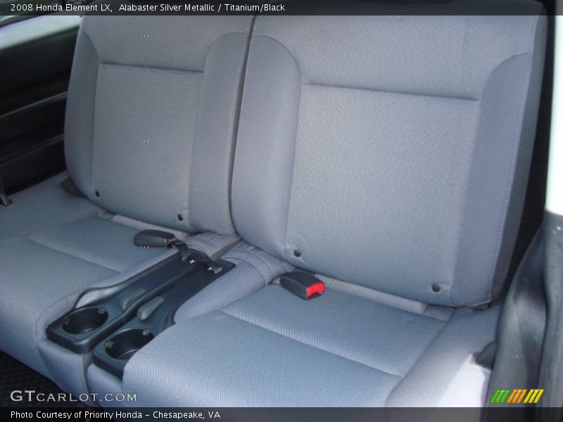 Alabaster Silver Metallic / Titanium/Black 2008 Honda Element LX