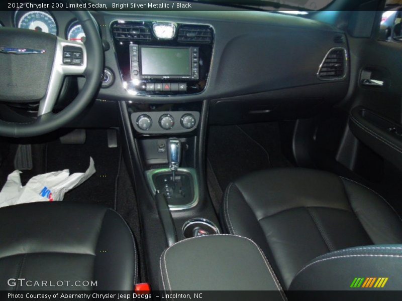 Bright Silver Metallic / Black 2012 Chrysler 200 Limited Sedan