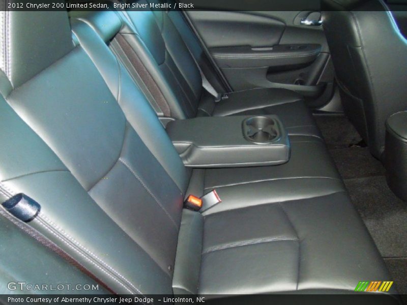 Bright Silver Metallic / Black 2012 Chrysler 200 Limited Sedan