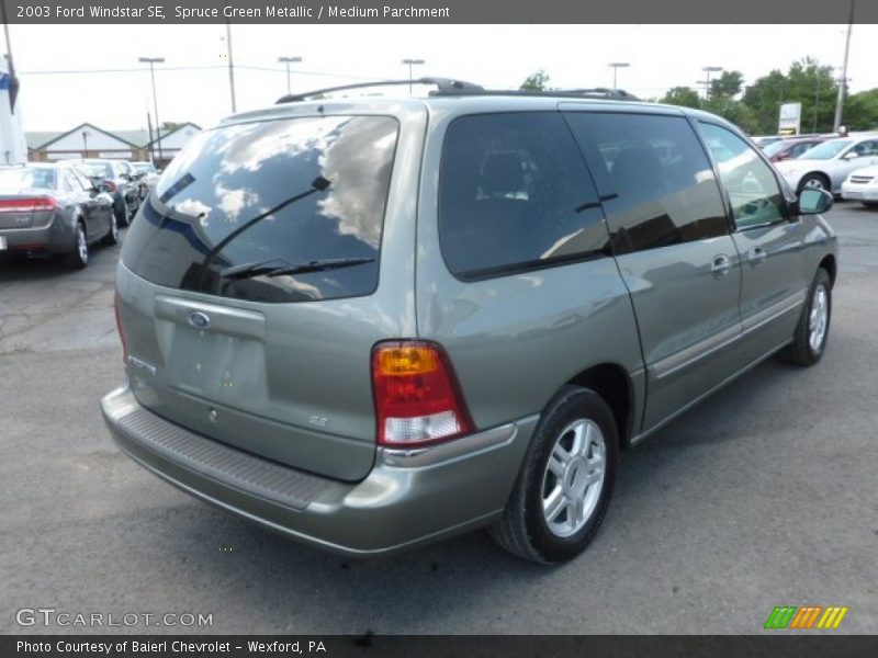 Spruce Green Metallic / Medium Parchment 2003 Ford Windstar SE