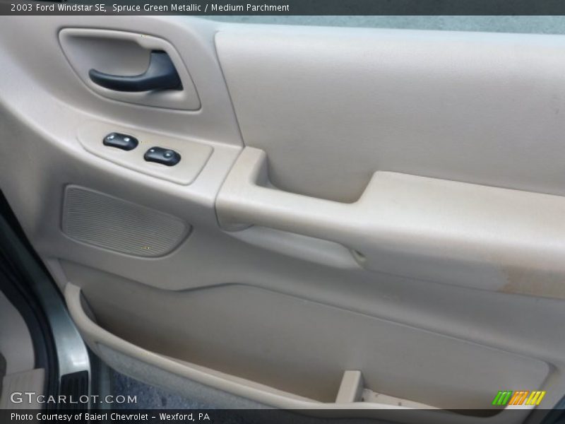 Spruce Green Metallic / Medium Parchment 2003 Ford Windstar SE