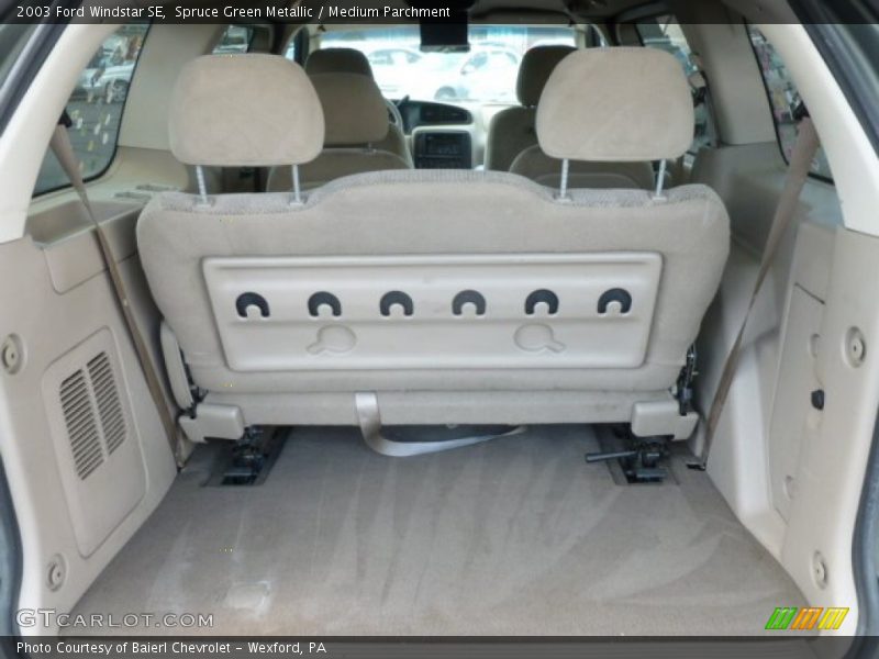 Spruce Green Metallic / Medium Parchment 2003 Ford Windstar SE