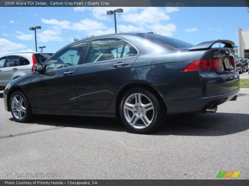 Carbon Gray Pearl / Quartz Gray 2006 Acura TSX Sedan