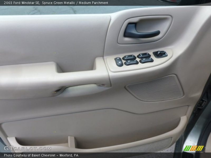 Spruce Green Metallic / Medium Parchment 2003 Ford Windstar SE