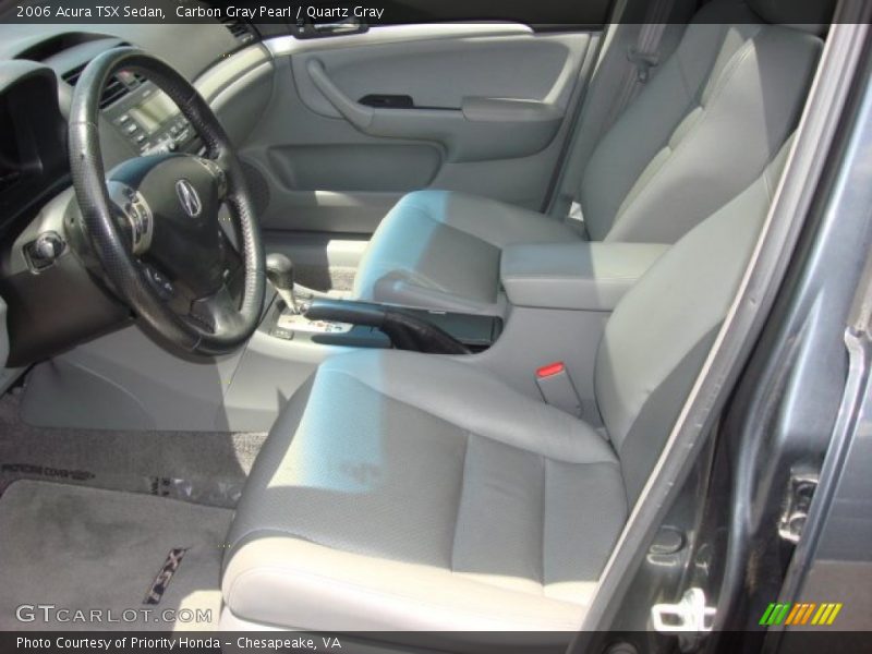Carbon Gray Pearl / Quartz Gray 2006 Acura TSX Sedan