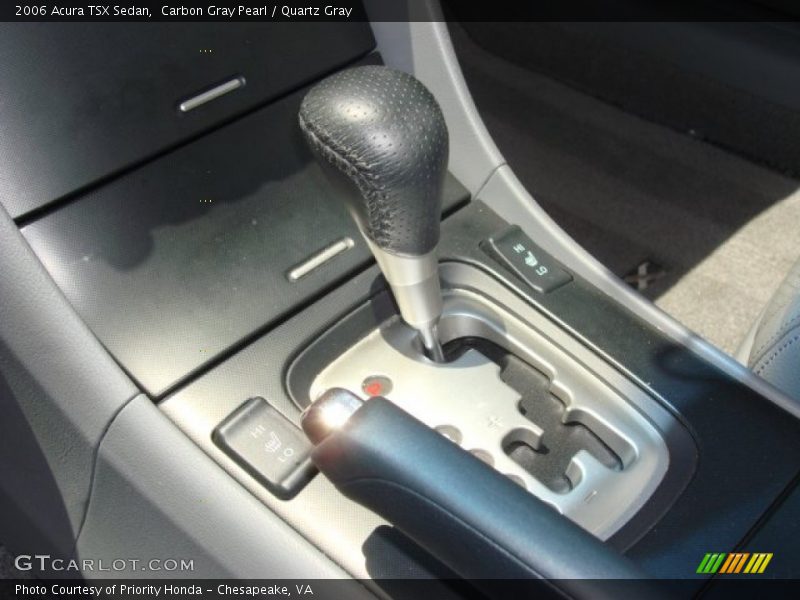 Carbon Gray Pearl / Quartz Gray 2006 Acura TSX Sedan