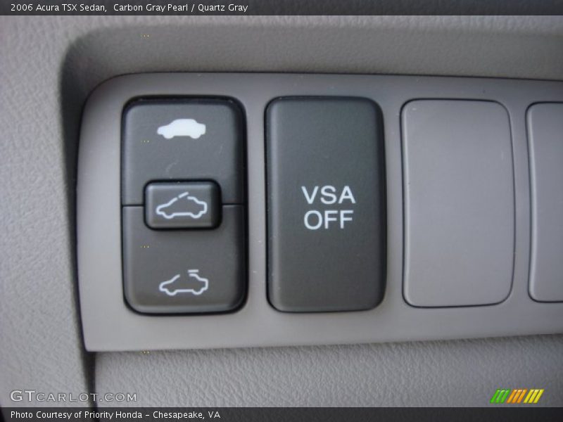 Carbon Gray Pearl / Quartz Gray 2006 Acura TSX Sedan