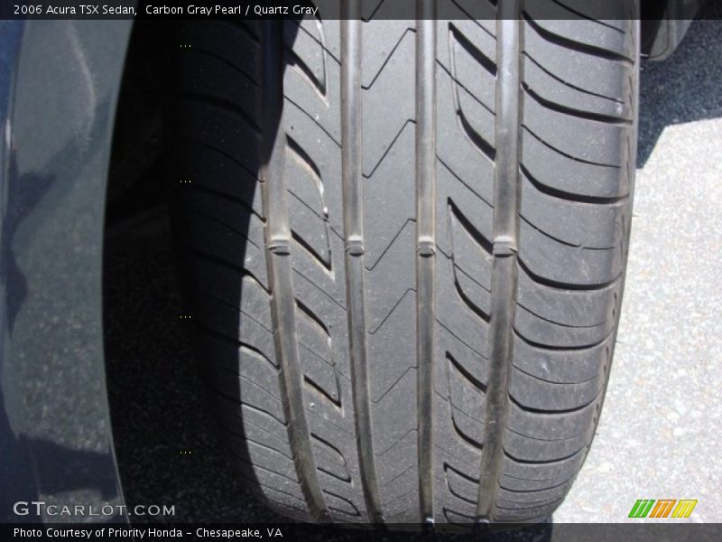 Carbon Gray Pearl / Quartz Gray 2006 Acura TSX Sedan