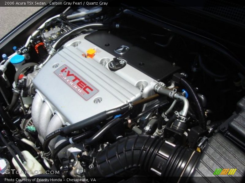 Carbon Gray Pearl / Quartz Gray 2006 Acura TSX Sedan