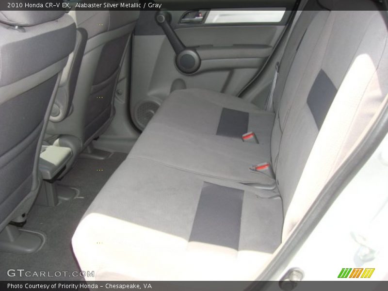 Alabaster Silver Metallic / Gray 2010 Honda CR-V EX