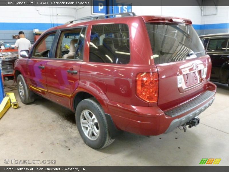 Redrock Pearl / Saddle 2005 Honda Pilot EX 4WD