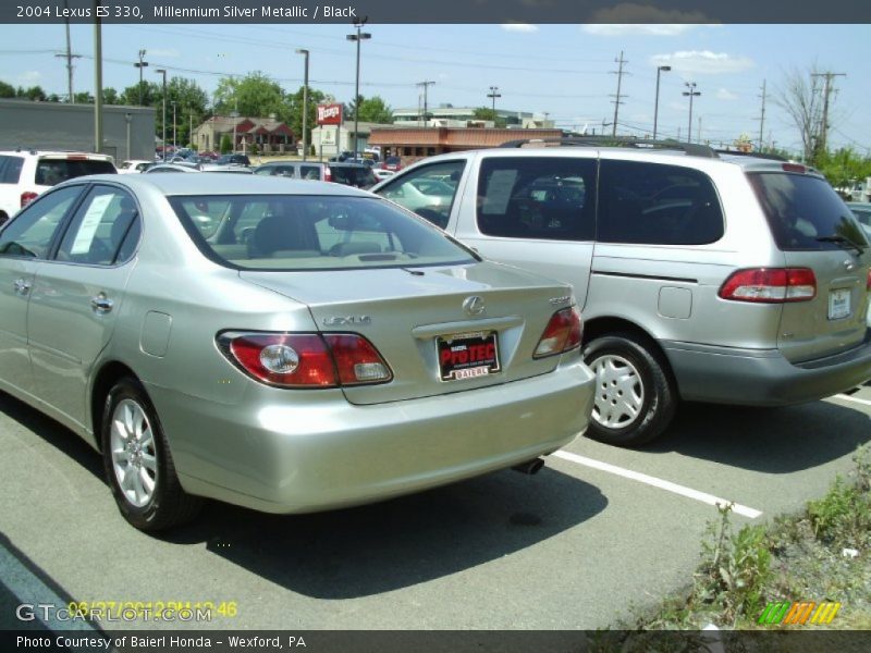 Millennium Silver Metallic / Black 2004 Lexus ES 330
