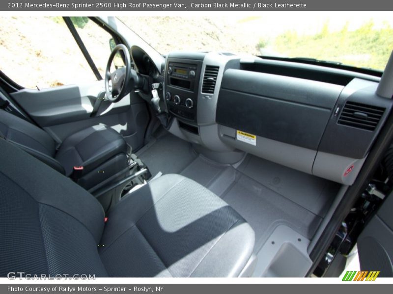 Carbon Black Metallic / Black Leatherette 2012 Mercedes-Benz Sprinter 2500 High Roof Passenger Van