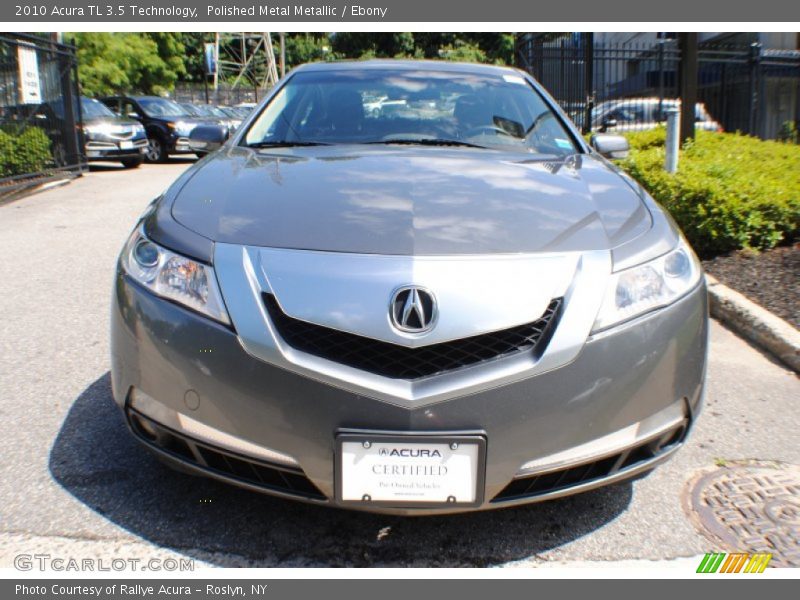 Polished Metal Metallic / Ebony 2010 Acura TL 3.5 Technology