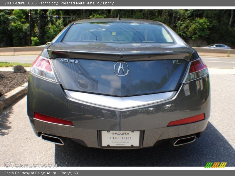 Polished Metal Metallic / Ebony 2010 Acura TL 3.5 Technology