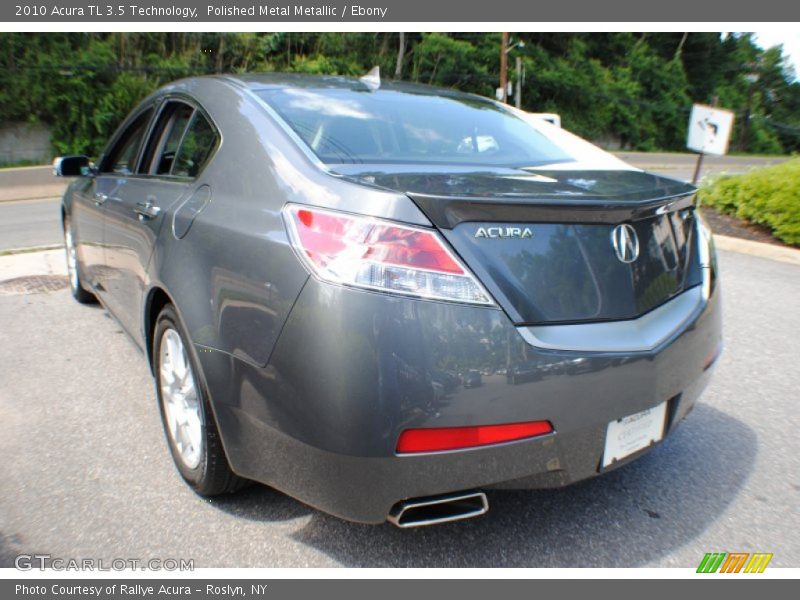 Polished Metal Metallic / Ebony 2010 Acura TL 3.5 Technology