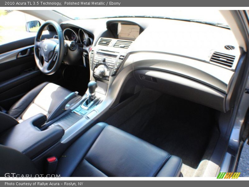 Polished Metal Metallic / Ebony 2010 Acura TL 3.5 Technology