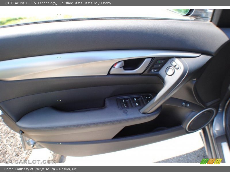 Polished Metal Metallic / Ebony 2010 Acura TL 3.5 Technology