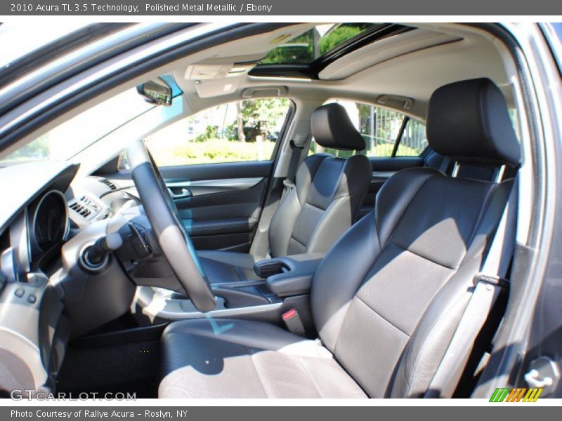 Polished Metal Metallic / Ebony 2010 Acura TL 3.5 Technology