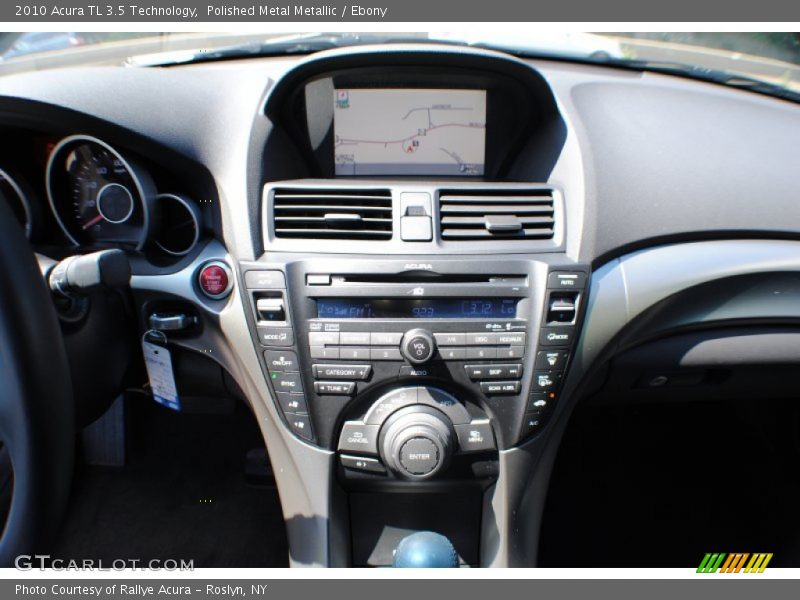 Polished Metal Metallic / Ebony 2010 Acura TL 3.5 Technology