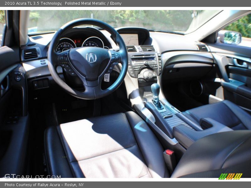 Polished Metal Metallic / Ebony 2010 Acura TL 3.5 Technology