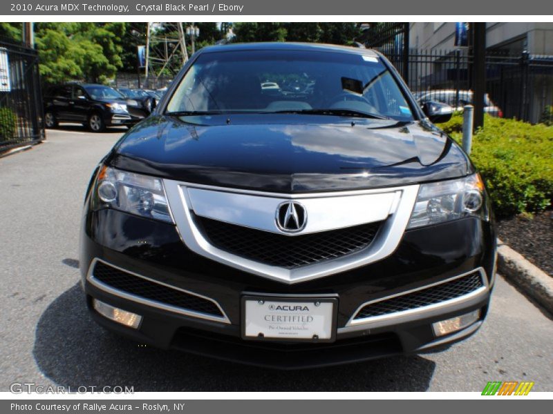 Crystal Black Pearl / Ebony 2010 Acura MDX Technology