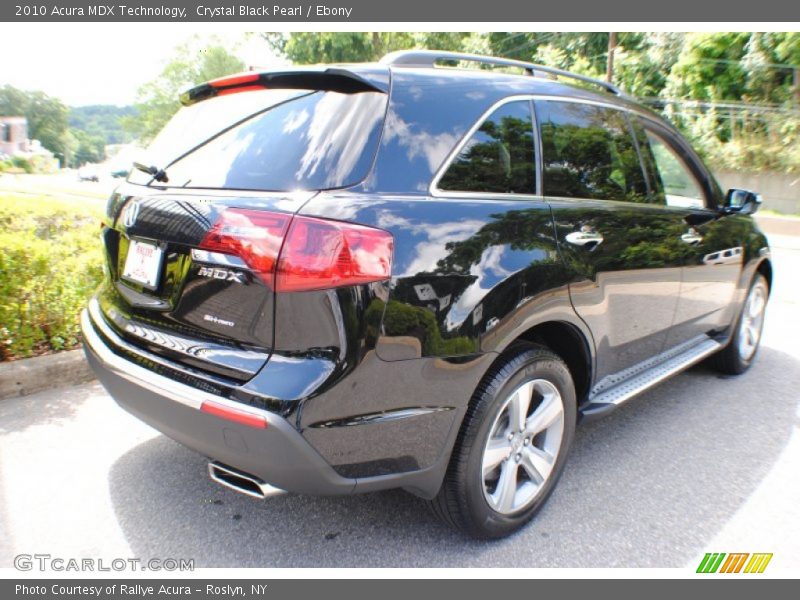 Crystal Black Pearl / Ebony 2010 Acura MDX Technology
