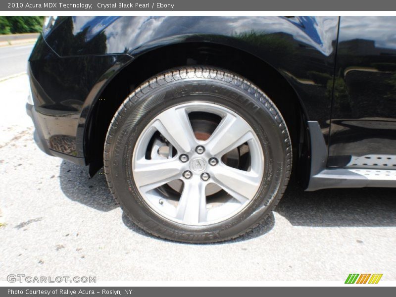 Crystal Black Pearl / Ebony 2010 Acura MDX Technology