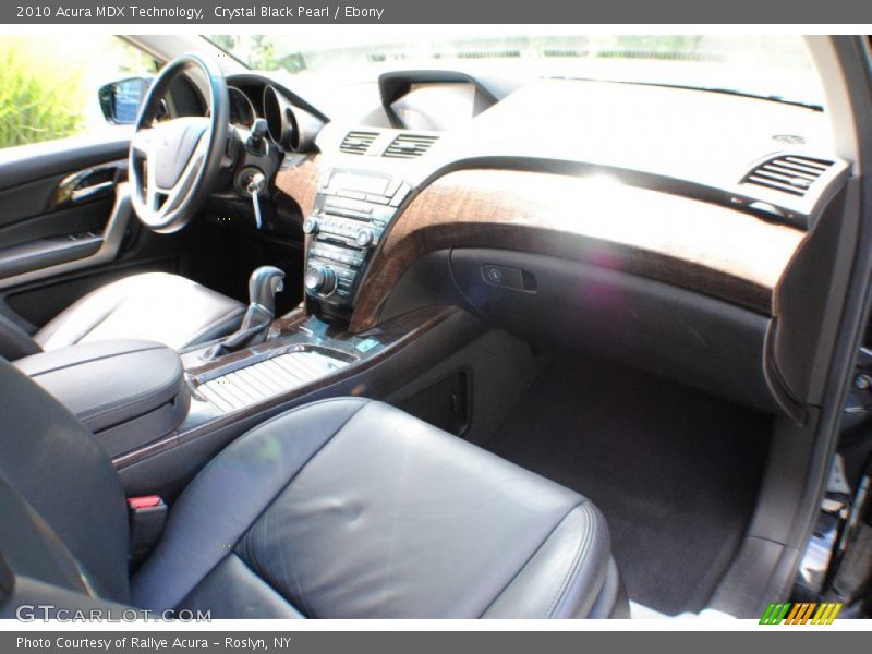 Crystal Black Pearl / Ebony 2010 Acura MDX Technology
