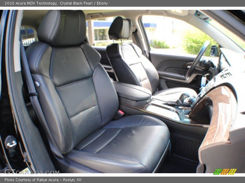 Crystal Black Pearl / Ebony 2010 Acura MDX Technology