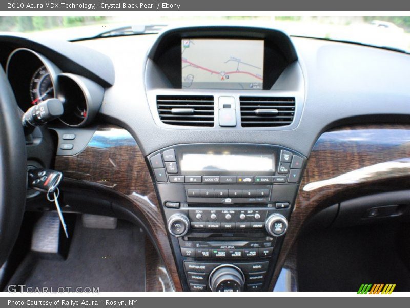 Crystal Black Pearl / Ebony 2010 Acura MDX Technology