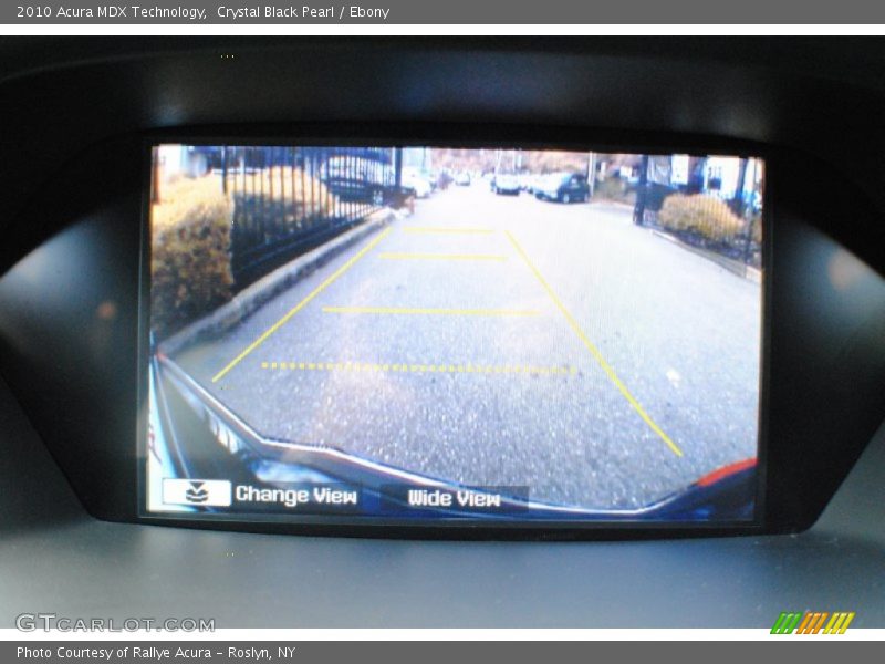 Crystal Black Pearl / Ebony 2010 Acura MDX Technology