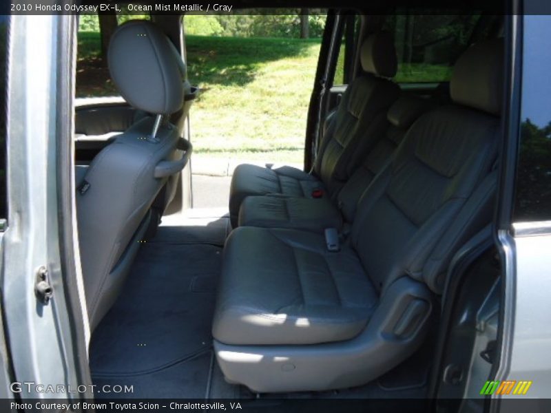 Ocean Mist Metallic / Gray 2010 Honda Odyssey EX-L