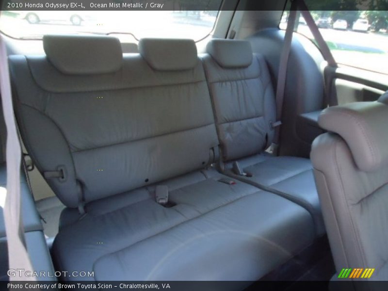 Ocean Mist Metallic / Gray 2010 Honda Odyssey EX-L