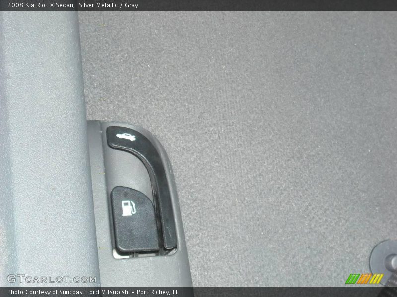 Silver Metallic / Gray 2008 Kia Rio LX Sedan