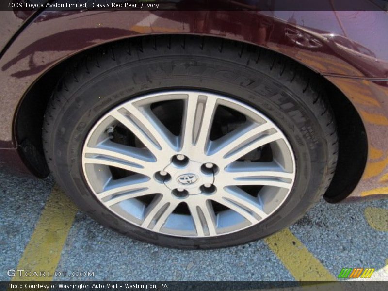 Cassis Red Pearl / Ivory 2009 Toyota Avalon Limited