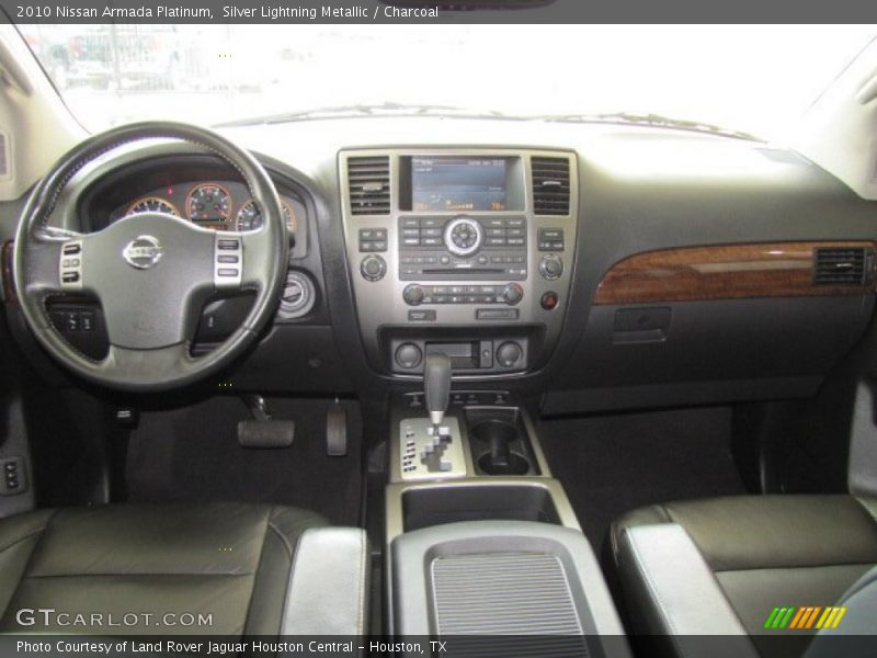 Silver Lightning Metallic / Charcoal 2010 Nissan Armada Platinum
