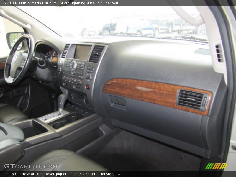 Silver Lightning Metallic / Charcoal 2010 Nissan Armada Platinum