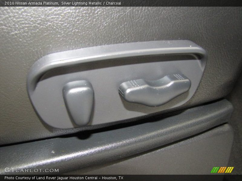 Silver Lightning Metallic / Charcoal 2010 Nissan Armada Platinum