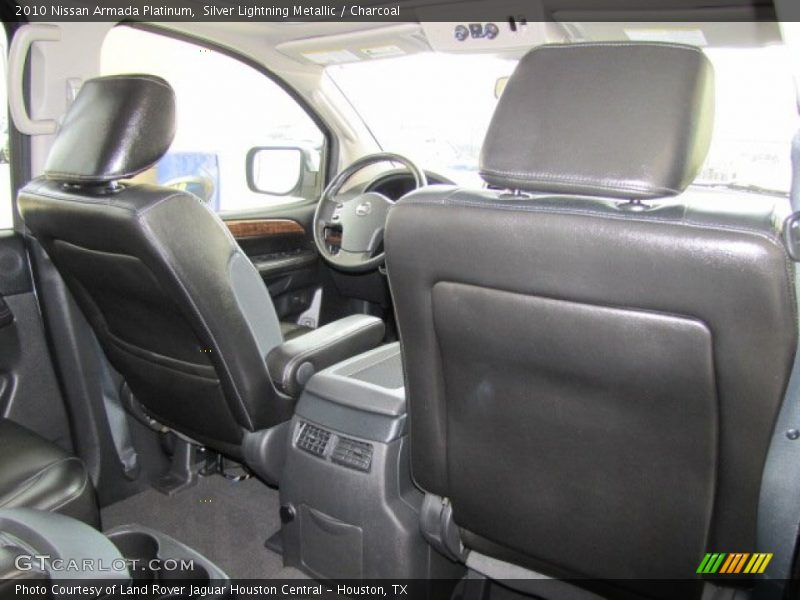 Silver Lightning Metallic / Charcoal 2010 Nissan Armada Platinum