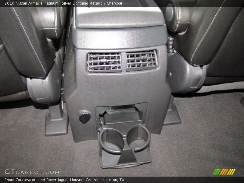 Silver Lightning Metallic / Charcoal 2010 Nissan Armada Platinum