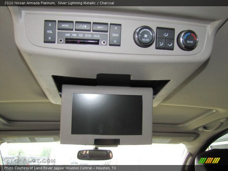 Silver Lightning Metallic / Charcoal 2010 Nissan Armada Platinum