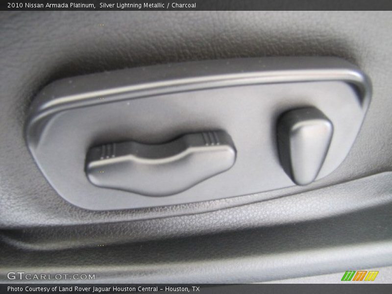 Silver Lightning Metallic / Charcoal 2010 Nissan Armada Platinum